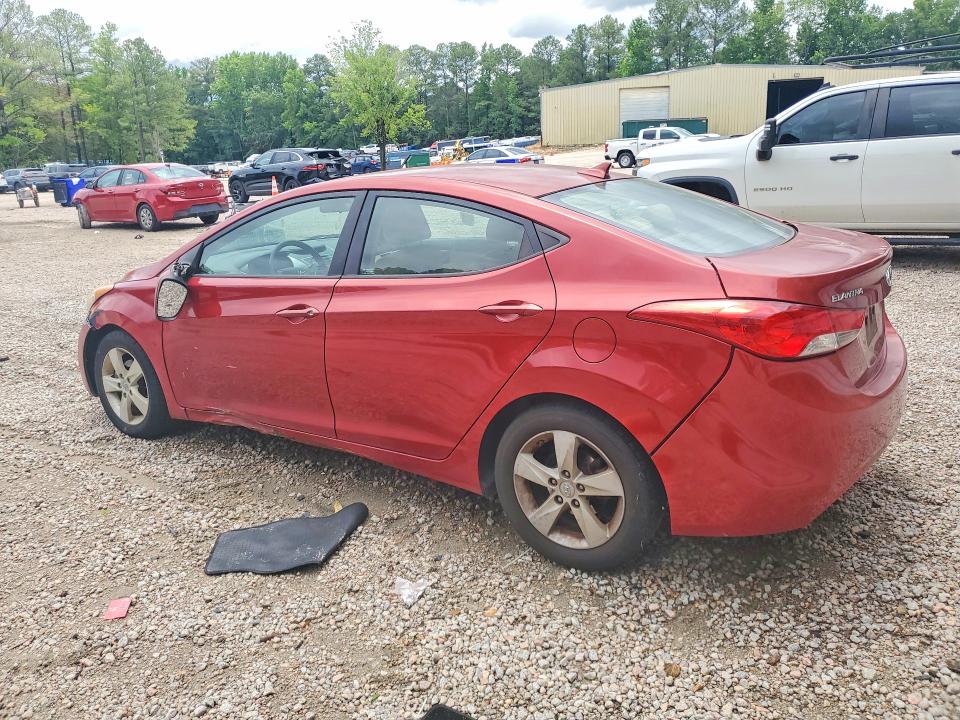 2013 Hyundai Elantra VIN KMHDH4AE8DU776544 COPART salvage auction — FRONT END, Nc - Dealer Only Clean Title, sold $250 on 2026-07-06 (photo 2)