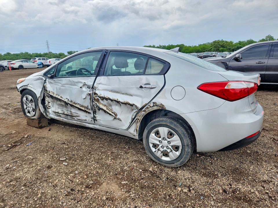 2016 Kia Forte VIN KNAFX4A67G5574427 COPART salvage auction — SIDE, Il - Salvage Certificate, sold $700 on 2026-07-29 (photo 2)
