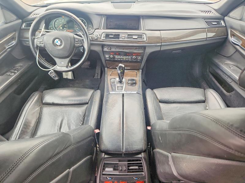 2014 BMW 7er VIN WBAYE8C53ED780597 COPART salvage auction — NORMAL WEAR, La - Certificate Of Title, sold $1,750 on 2026-07-02 (photo 8)