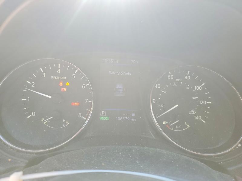 2018 Nissan Rogue VIN KNMAT2MV4JP575465 COPART salvage auction — FRONT END, Nc - Salvage Certificate Of Title, sold $1,750 on 2026-07-31 (photo 9)