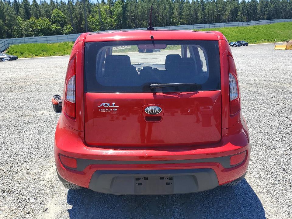 2013 Kia VIN KNDJT2A59D7579729 COPART salvage auction — FRONT END, Nc - Salvage Certificate Of Title, sold $400 on 2026-07-09 (photo 6)