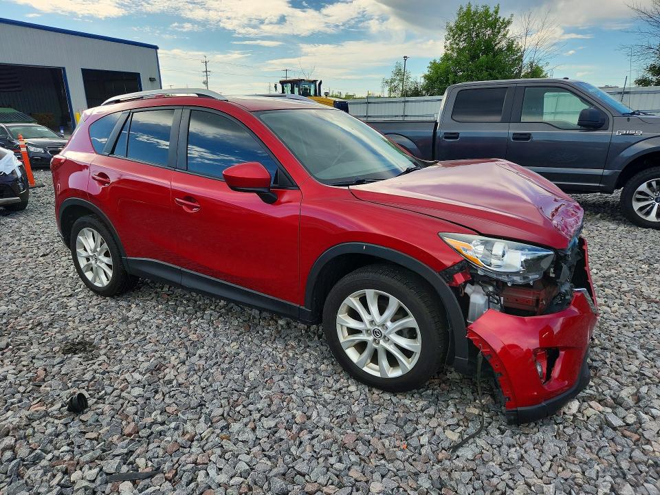2014 Mazda VIN JM3KE4DY1E0309153 COPART salvage auction — FRONT END, Wi - Certificate Of Title, sold $2,300 on 2026-07-20 (photo 4)