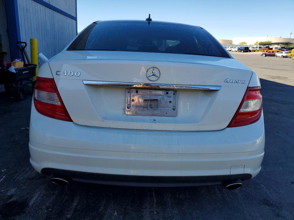 2011 Mercedes-benz C class VIN WDDGF8BB1BR148995 COPART salvage auction — FRONT END, Ut - Certificate Of Title, sold $425 on 2026-07-15 (photo 6)