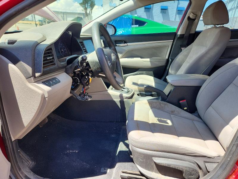 2019 Hyundai Elantra VIN KMHD84LF1KU766389 COPART salvage auction — VANDALISM, Nm - Cert Of Title-Salvage, sold $2,650 on 2026-07-20 (photo 7)