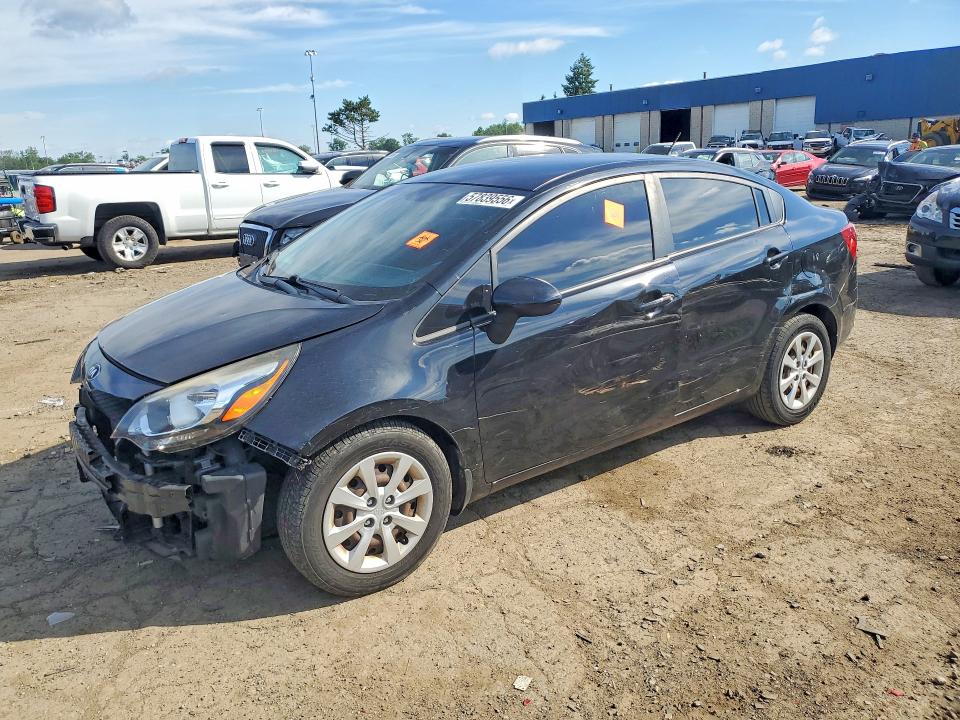 2015 Kia VIN KNADM4A31F6503304 COPART salvage auction — FRONT END, Oh - Cert Of Title-Salvage, sold $300 on 2026-07-28 (photo 1)