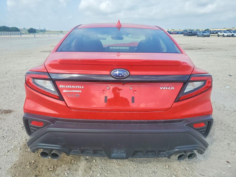 2022 Subaru Wrx VIN JF1VBAF67N9007439 COPART salvage auction — FRONT END, Tx - Certificate Of Title (P), sold $11,800 on 2026-07-27 (photo 6)