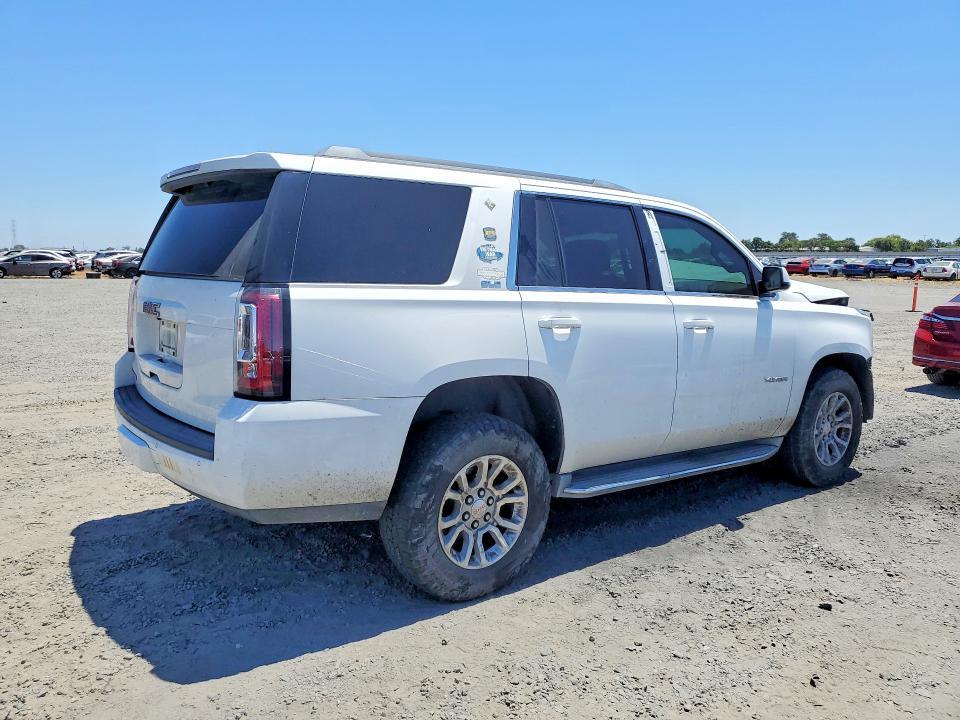 2015 Gmc Yukon VIN 1GKS1AEC6FR648711 COPART salvage auction — FRONT END, Ca - Salvage Certificate, sold $15 on 2026-07-30 (photo 3)
