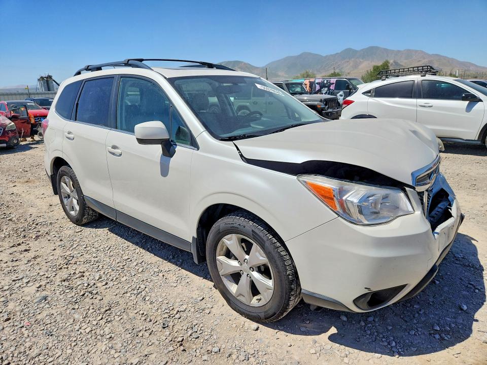 2015 Subaru Forester VIN JF2SJAHC8FH513888 COPART salvage auction — FRONT END, Ut - Salvage Certificate, sold $1,900 on 2026-07-24 (photo 4)