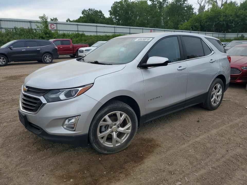 2021 Chevrolet Equinox VIN 3GNAXUEV2MS168871 COPART salvage auction — FRONT END, Mi - Dealer Only Clean Title (P), sold $3,350 on 2026-07-29 (photo 1)