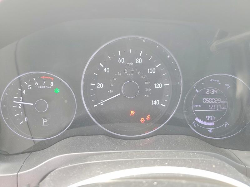 2019 Honda Hr-v VIN 3CZRU5H32KG708833 COPART salvage auction — SIDE, Fl - Cert Of Title Slvg Rebuildable, sold $7,300 on 2026-07-09 (photo 9)