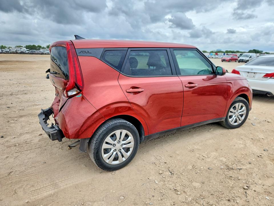 2021 Kia VIN KNDJ23AU9M7778604 COPART salvage auction — REAR END, Tx - Salvage Vehicle Title, sold $10 on 2026-07-30 (photo 3)