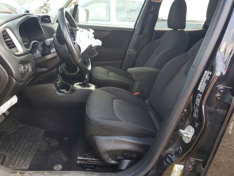 2016 Jeep Renegade VIN ZACCJBBT5GPD89672 COPART salvage auction — FRONT END, IA - CERT OF TITLE-SALVAGE TITLE, sold $700 on 2026-07-31 (photo 7)
