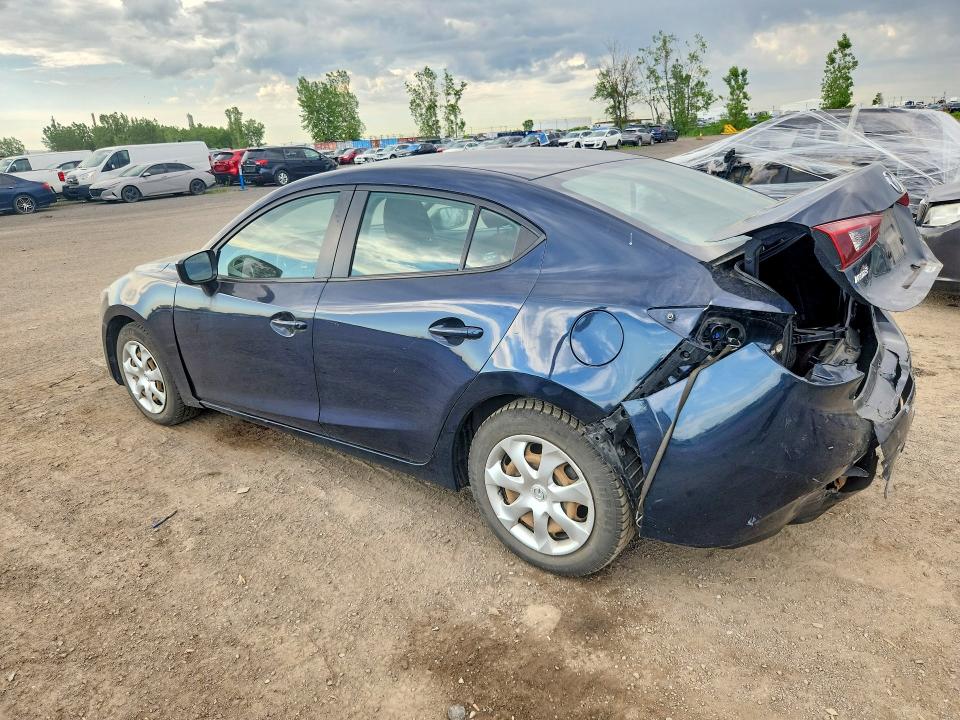 2016 Mazda 3 VIN 3MZBM1U76GM309163 COPART salvage auction — REAR END, Qc - Gravement Accidente, sold $2,400 on 2026-09-08 (photo 2)