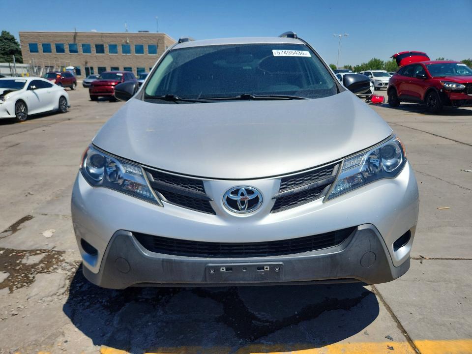 2014 Toyota Rav 4 VIN JTMZFREV4EJ019585 COPART salvage auction — FRONT END, Co - Certificate Of Title, sold $7,000 on 2026-07-15 (photo 5)