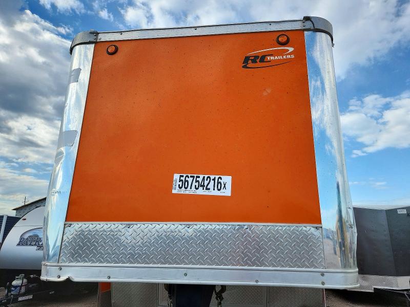 2016 Rc trailers inc VIN 56VGE3636GM626638 COPART salvage auction — ROLLOVER, NE - CERT OF TITLE-SALVAGE, sold $650 on 2026-07-09 (photo 7)