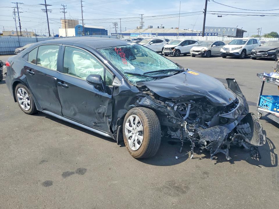 2026 Toyota Corolla VIN JTDBCMFE1T3129815 COPART salvage auction — FRONT END, Ca - Salvage Certificate, sold $2,200 on 2026-07-29 (photo 4)