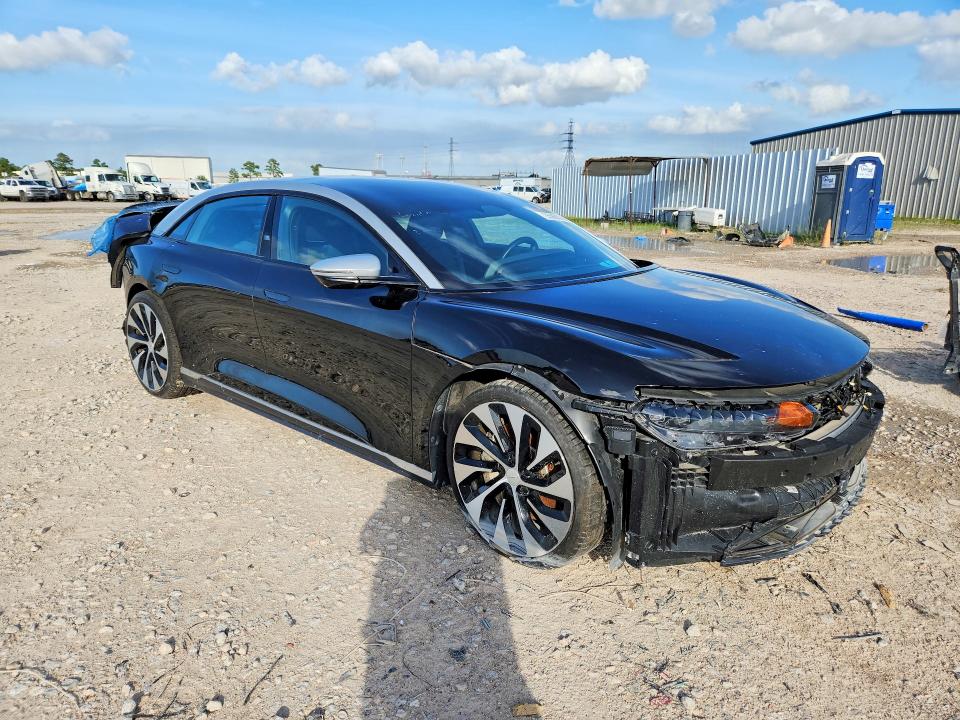 2022 Lucid VIN 50EA1GBA7NA003488 COPART salvage auction — REAR END, Az - Cert Of Title - Salvage, sold $8,800 on 2026-07-28 (photo 4)