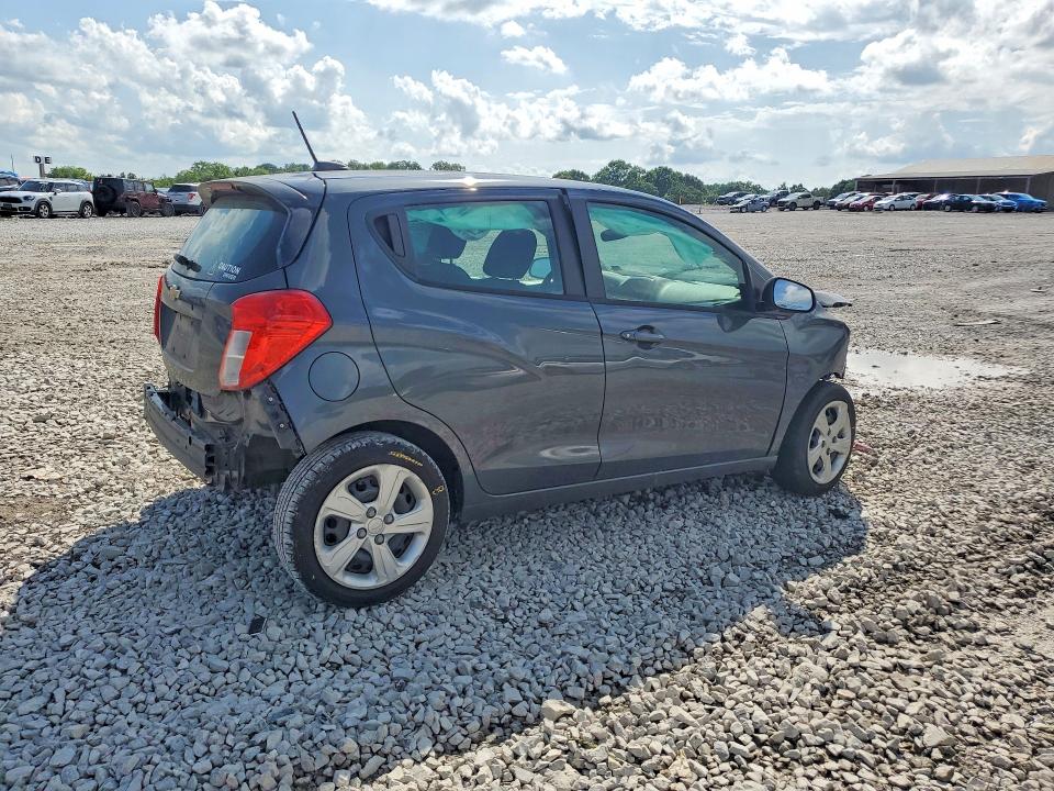 2020 Chevrolet Spark VIN KL8CB6SA8LC420620 COPART salvage auction — FRONT END, Va - Cert Of Title - Salvage, sold $175 on 2026-07-21 (photo 3)