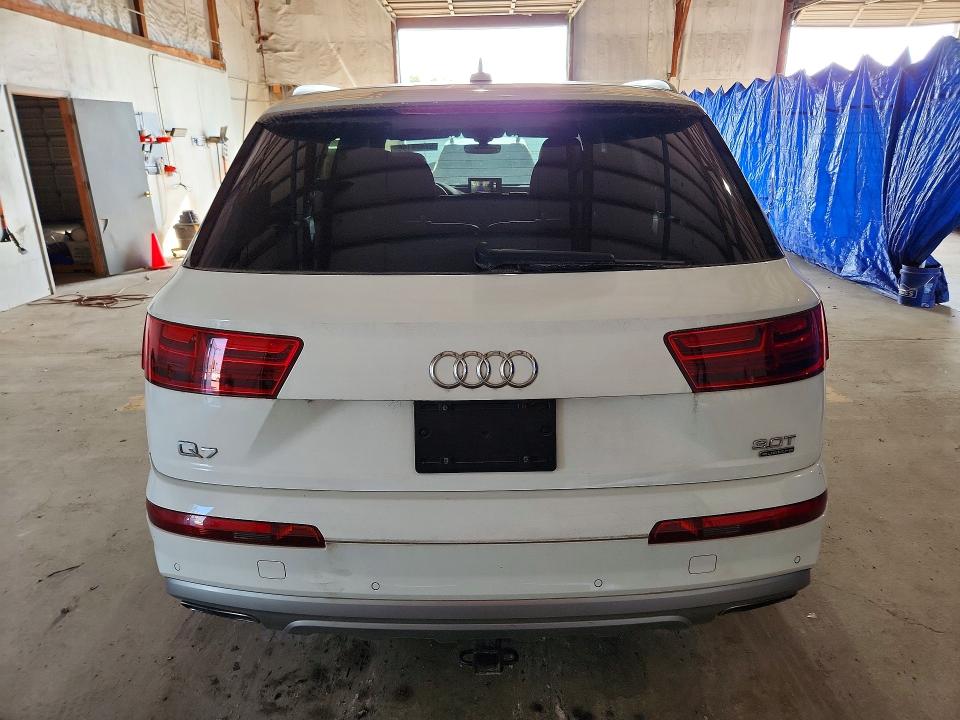 2018 Audi Q7 VIN WA1LAAF76JD027261 COPART salvage auction — NORMAL WEAR, Ky - Certificate Of Title, sold $6,200 on 2026-07-09 (photo 6)