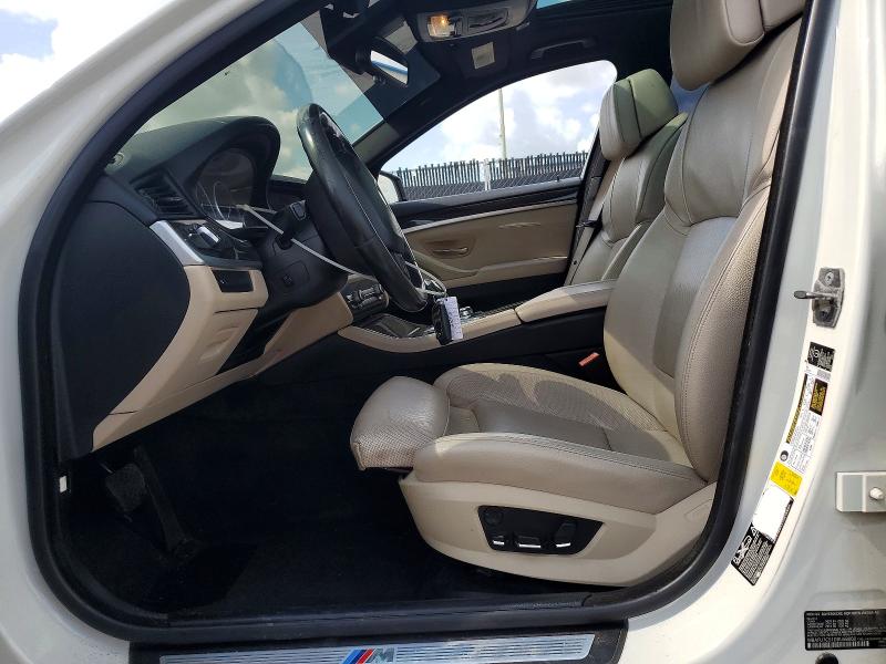 2013 BMW 5er VIN WBAFU7C51DDU68068 COPART salvage auction — MINOR DENT/SCRATCHES, Fl - Certificate Of Title, sold $2,800 on 2026-07-27 (photo 7)