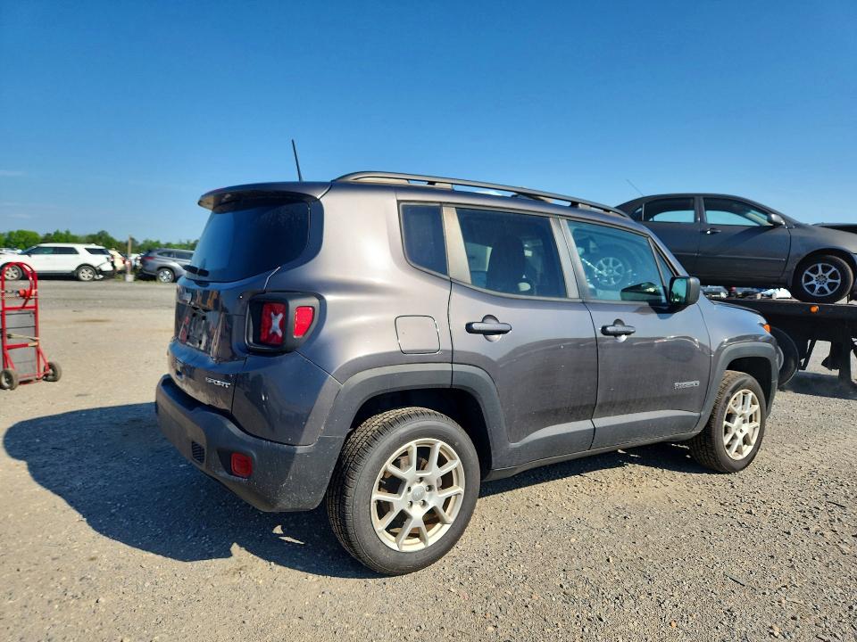 2019 Jeep Renegade VIN ZACNJBABXKPJ74134 COPART salvage auction — FRONT END, VA - CERT OF TITLE - SALVAGE, sold $2,750 on 2026-07-08 (photo 3)