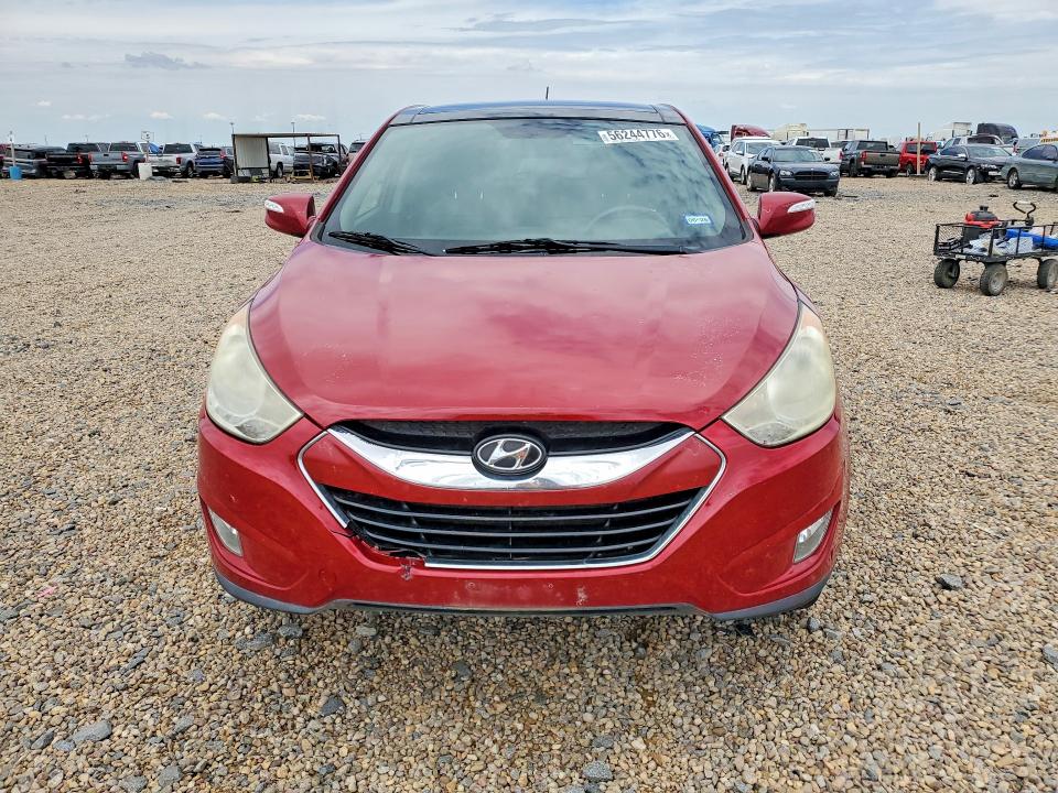 2012 Hyundai VIN KM8JU3AC8CU489761 COPART salvage auction — REAR END, Tx - Salvage Vehicle Title, sold $1,400 on 2026-07-07 (photo 5)