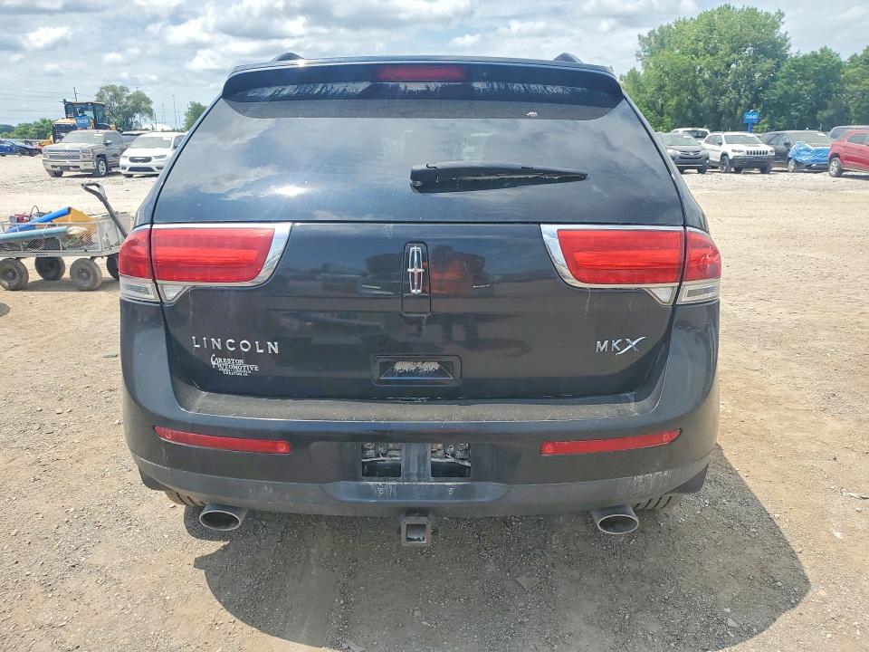 2012 Lincoln Mkx VIN 2LMDJ6JK1CBL00876 COPART salvage auction — FRONT END, Ia - Cert Of Title-Salvage Title, sold $425 on 2026-07-24 (photo 6)
