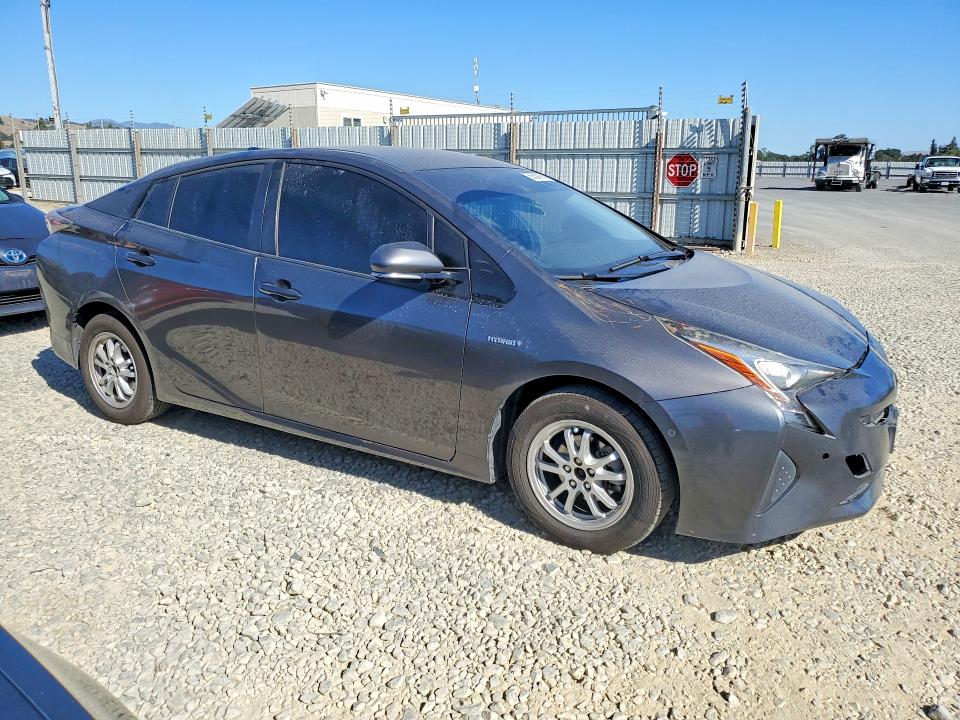 2017 Toyota Prius VIN JTDKARFU9H3543541 COPART salvage auction — FRONT END, Ca - Salvage Certificate, sold $2,650 on 2026-07-09 (photo 4)