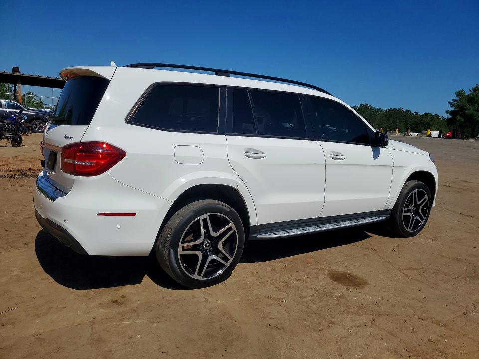 2018 Mercedes-benz Gls-klasse VIN 4JGDF7DE8JB025194 COPART salvage auction — MINOR DENT/SCRATCHES, Nc - Salvage Certificate Of Title (P), sold $14,700 on 2026-07-27 (photo 3)