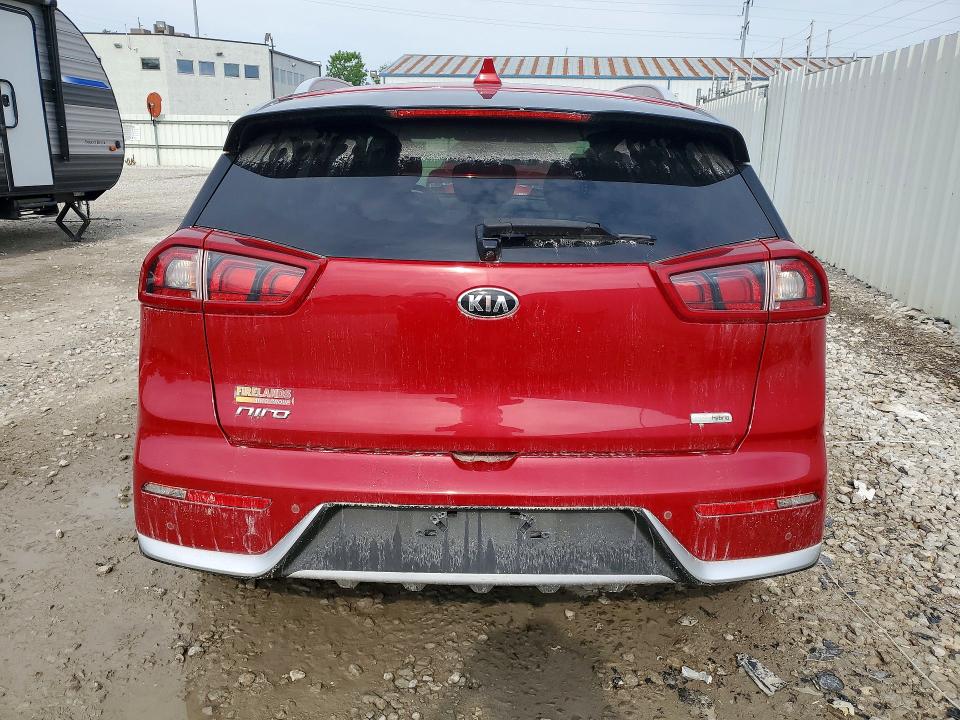 2018 Kia Niro VIN KNDCE3LC5J5123870 COPART salvage auction — FRONT END, OH - CERT OF TITLE-REPOSSESSION, sold $1,600 on 2026-07-31 (photo 6)