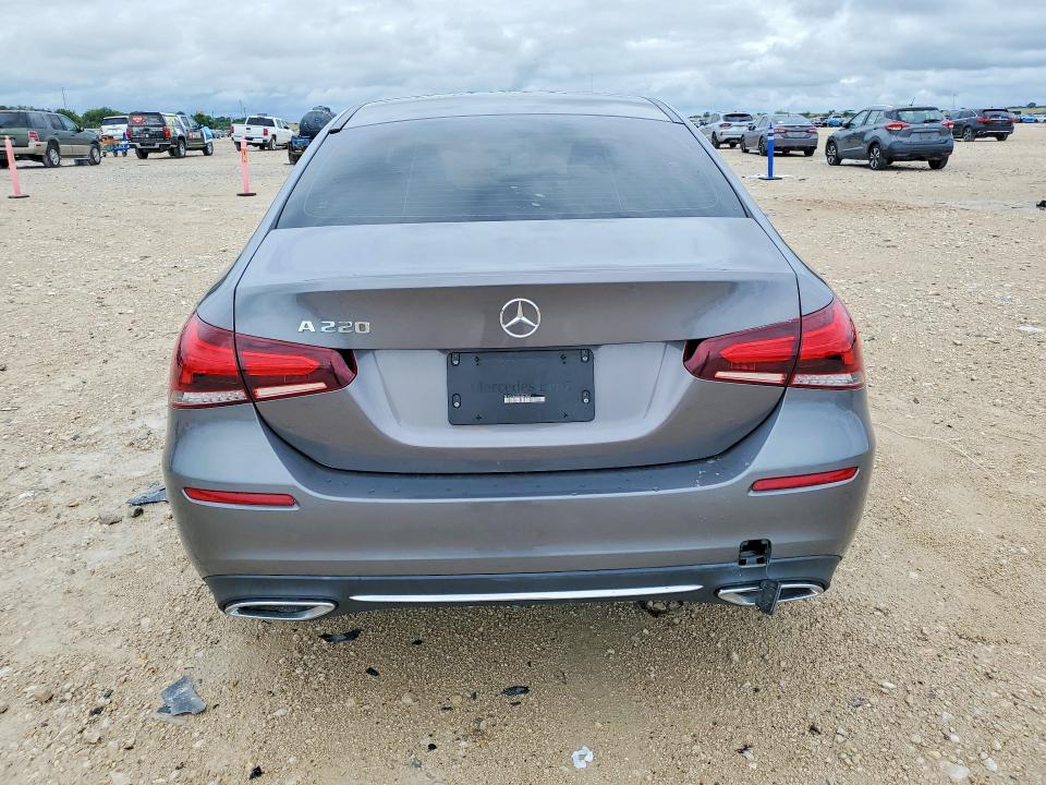 2022 Mercedes-benz A-klasse VIN W1K3G4EB2NJ363384 COPART salvage auction — FRONT END, Tx - Salvage Vehicle Title, sold $150 on 2026-07-30 (photo 6)