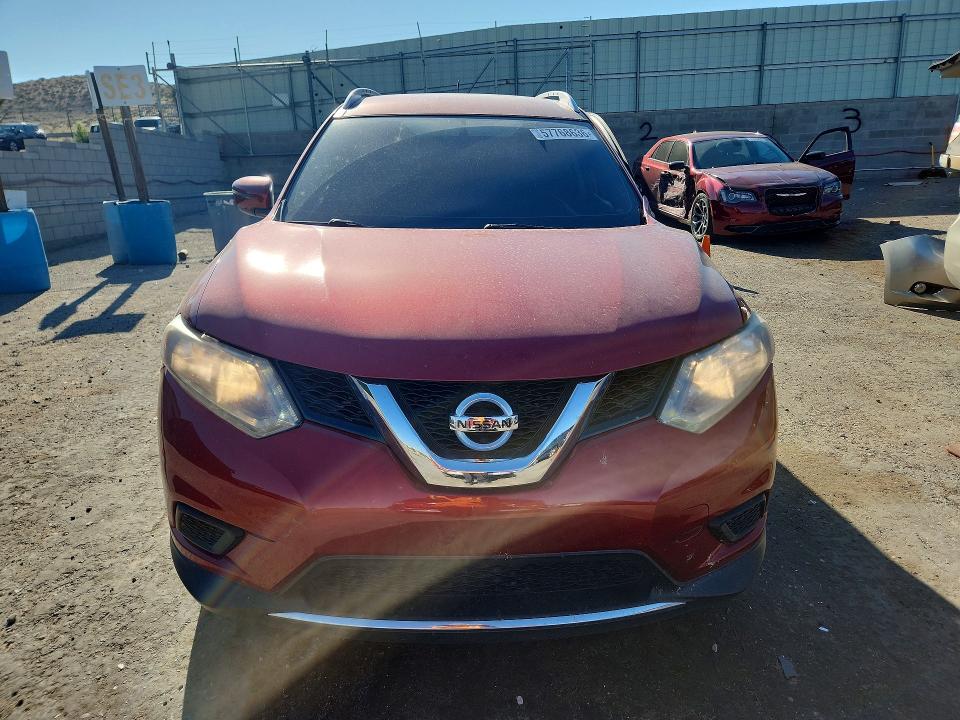 2016 Nissan VIN KNMAT2MV7GP597856 COPART salvage auction — SIDE, NM - CERT OF TITLE-SALVAGE (P), sold $1,350 on 2026-07-09 (photo 5)