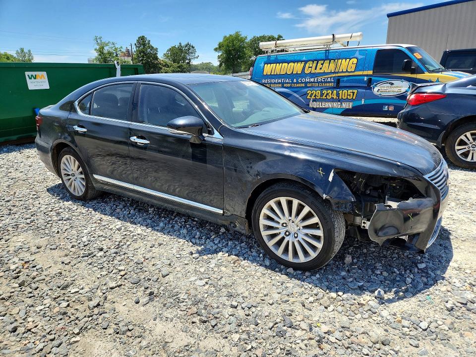 2013 Lexus Ls VIN JTHBL5EF7D5115924 COPART salvage auction — FRONT END, Ga - Cert Of Title-Salvage, sold $1,650 on 2026-07-09 (photo 4)