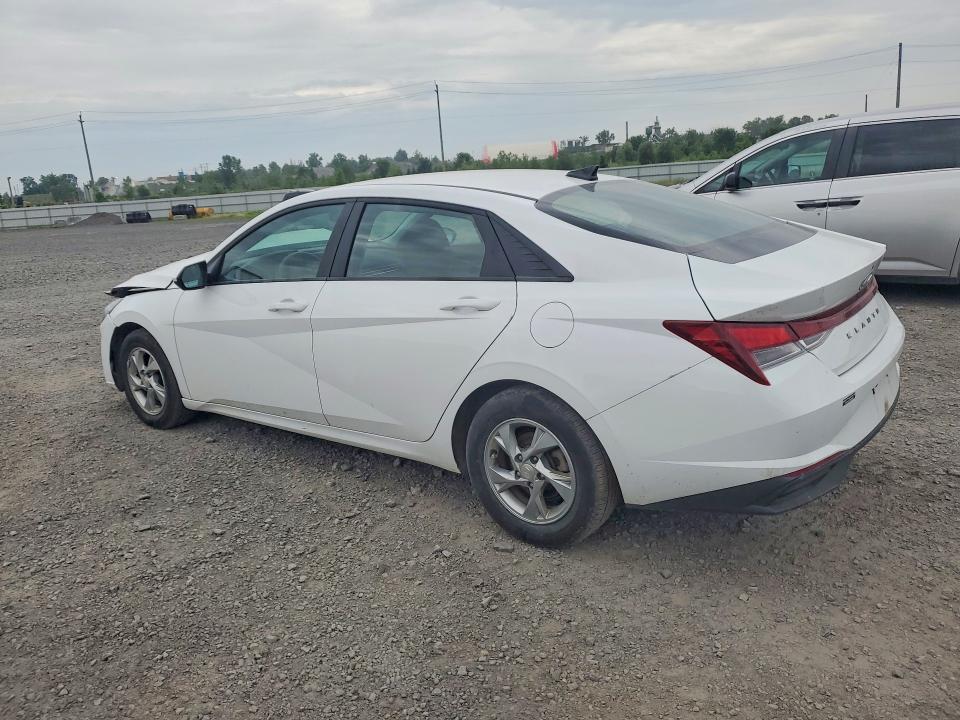 2022 Hyundai Elantra VIN KMHLM4AG0NU309287 COPART salvage auction — FRONT END, On - Permit Salvage, sold $3,450 on 2026-07-14 (photo 2)