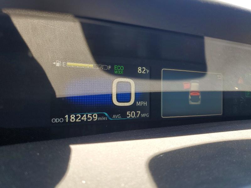 2019 Toyota Prius VIN JTDKARFU2K3093478 COPART salvage auction — REAR END, Ca - Salvage Certificate, sold $6,000 on 2026-07-13 (photo 9)