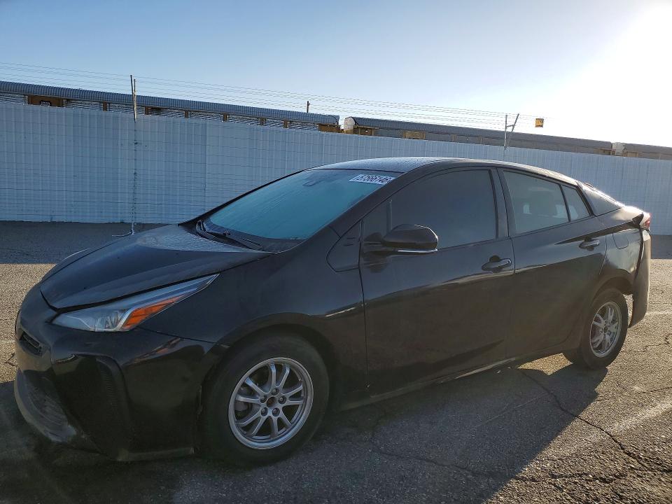 2019 Toyota Prius VIN JTDKARFU6K3079406 COPART salvage auction — REAR END, Ca - Salvage Certificate, sold $80 on 2026-07-24 (photo 1)