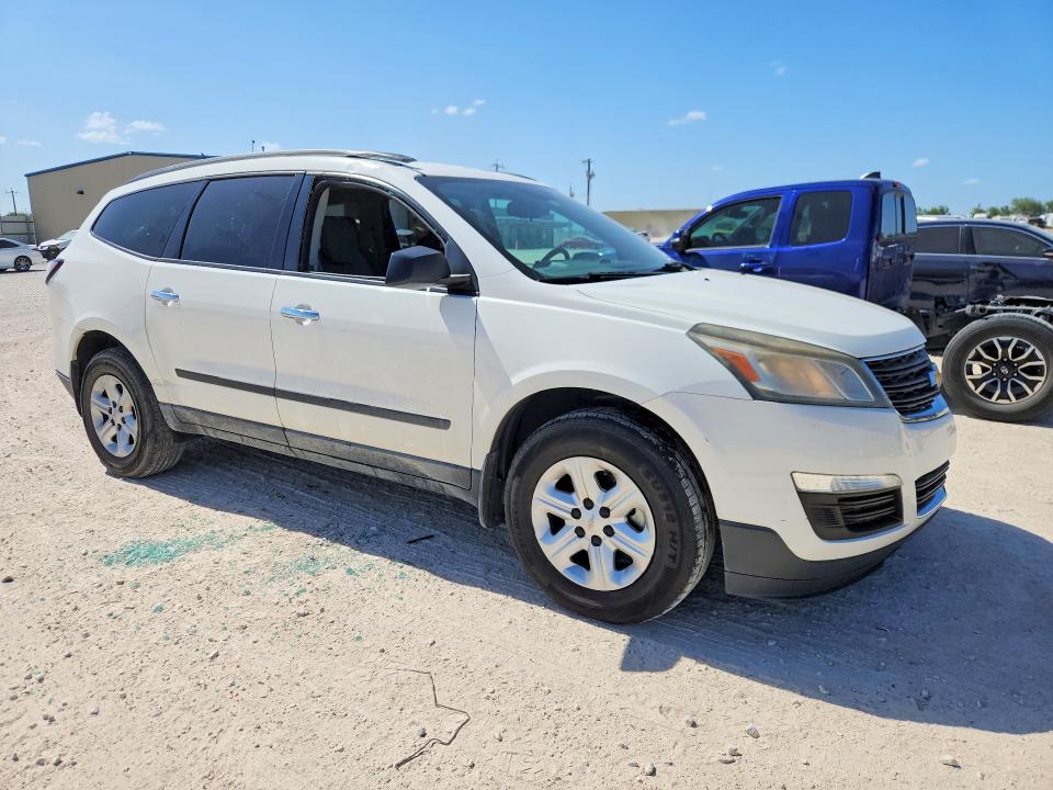 2015 Chevrolet Traverse VIN 1GNKRFKD4FJ307134 COPART salvage auction — SIDE, Fl - Cert Of Title Slvg Rebuildable, sold $1,350 on 2026-07-09 (photo 4)