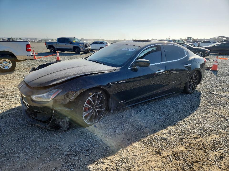2021 Maserati Ghibli VIN ZAM57XSL4M1362779 COPART salvage auction — FRONT END, CA - SALVAGE CERTIFICATE, sold $2,600 on 2026-07-25 (photo 1)