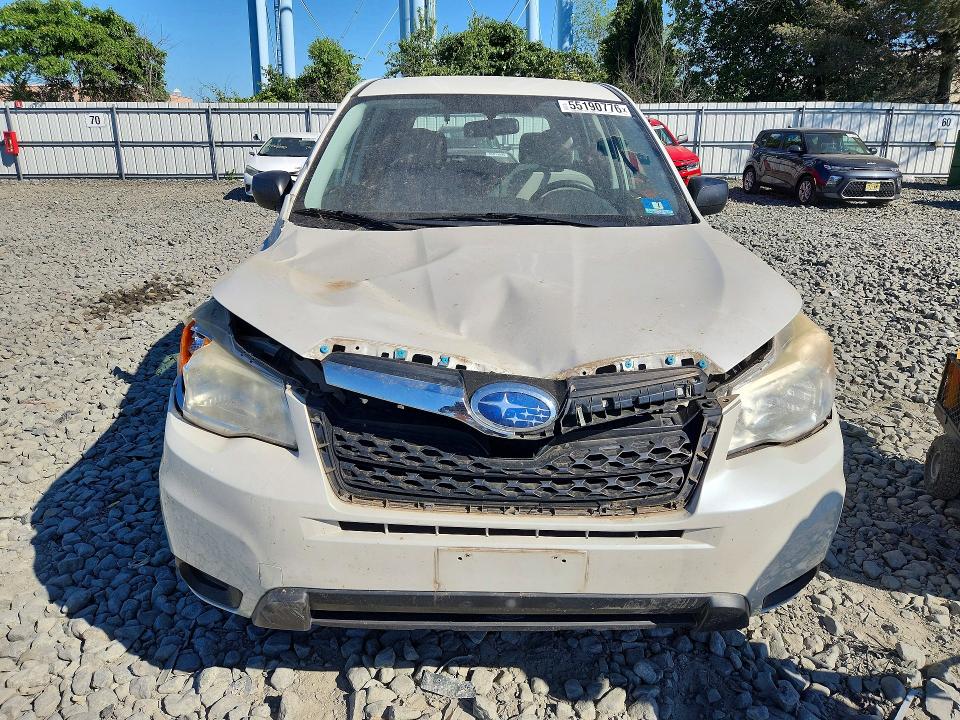 2015 Subaru Forester VIN JF2SJAAC1FG443604 COPART salvage auction — FRONT END, NJ - CERT OF TITLE-SALVAGE, sold $650 on 2026-07-20 (photo 5)