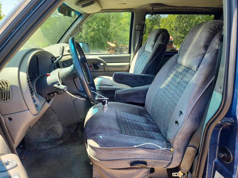 2002 Chevrolet Astro VIN 1GBDM19X12B156104 COPART salvage auction — HAIL, Oh - Cert Of Title-Salvage, sold $375 on 2026-07-09 (photo 7)