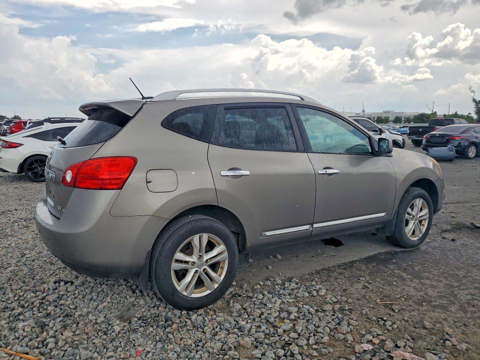 2012 Nissan Rogue VIN JN8AS5MV6CW710785 COPART salvage auction — REAR END, Fl - Cert Of Title Slvg Rebuildable, sold $725 on 2026-07-13 (photo 3)