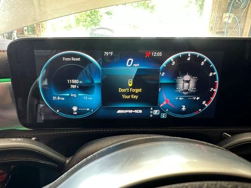 2021 Mercedes-benz Cla-klasse amg VIN W1K5J5BB0MN167360 COPART salvage auction — MINOR DENT/SCRATCHES, Fl - Certificate Of Title, sold $18,700 on 2026-07-21 (photo 8)