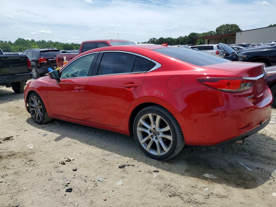 2015 Mazda 6 VIN JM1GJ1V55F1201353 COPART salvage auction — FRONT END, Md - Cert Of Salvage > 75% Damage, sold $1,350 on 2026-07-21 (photo 2)