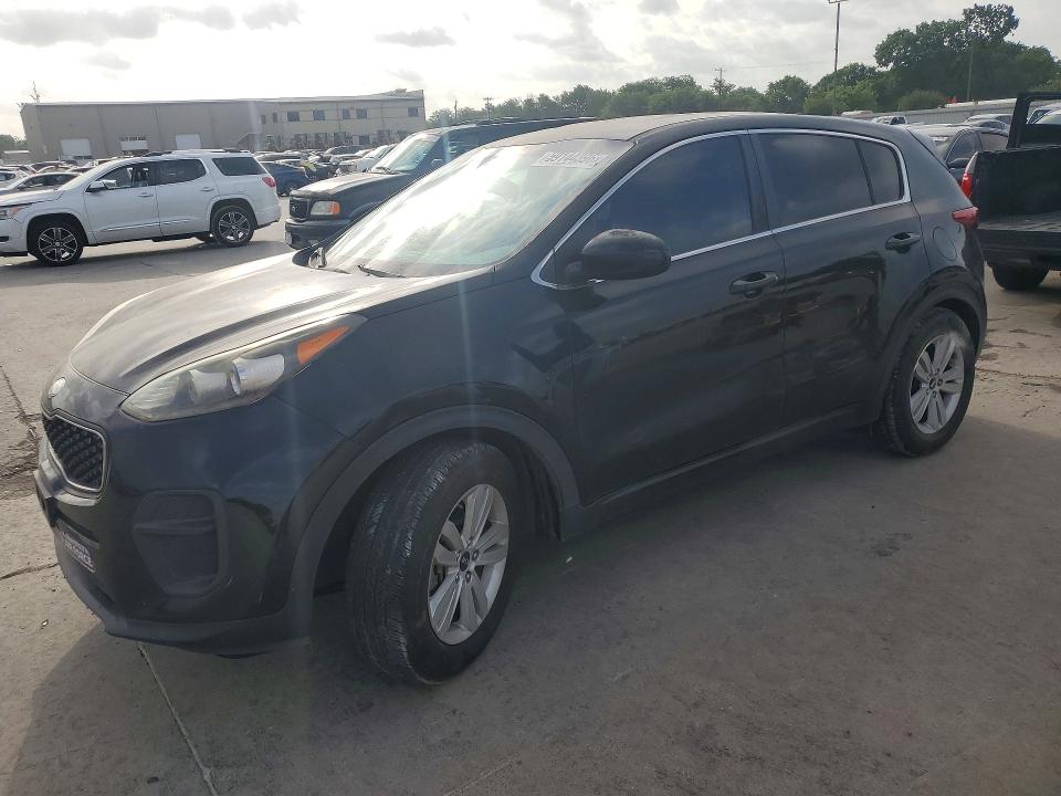 2017 Kia Sportage VIN KNDPM3AC4H7161306 COPART salvage auction — SIDE, TX - SALVAGE VEHICLE TITLE (P), sold $2,250 on 2026-07-16 (photo 1)