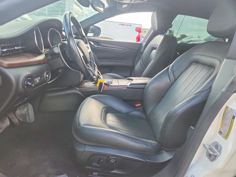 2018 Maserati Quattroporte VIN ZAM56YPAXJ1291793 COPART salvage auction — FRONT END, TX - SALVAGE VEHICLE TITLE, sold $200 on 2026-07-30 (photo 7)