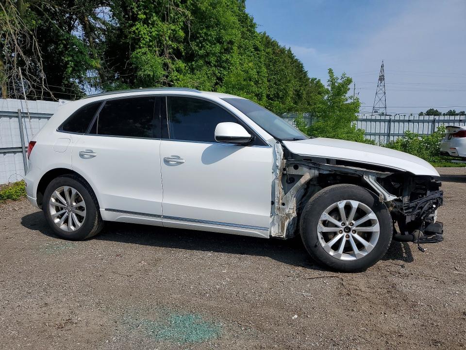2017 Audi Q5 VIN WA1L2AFP4HA034976 COPART salvage auction — FRONT END, On - Permit Salvage, sold $3,150 on 2026-07-14 (photo 4)