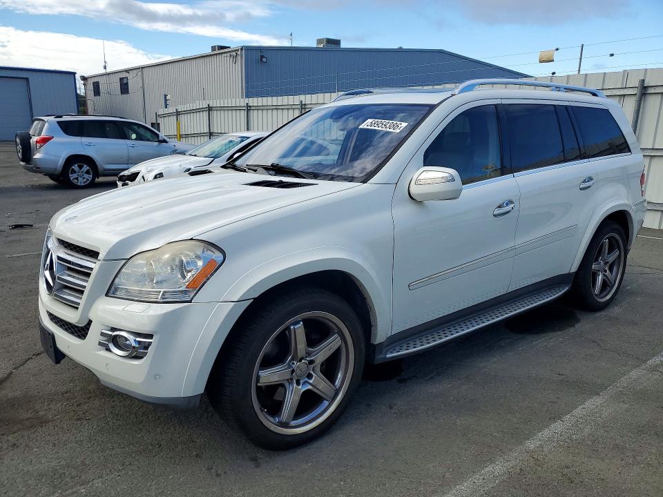 2009 Mercedes-benz Gl-class VIN 4JGBF86E59A498501 COPART salvage auction — MINOR DENT/SCRATCHES, Ca - Dis/Dlr/Exp Only Clean Title, sold $1,100 on 2026-07-10 (photo 1)