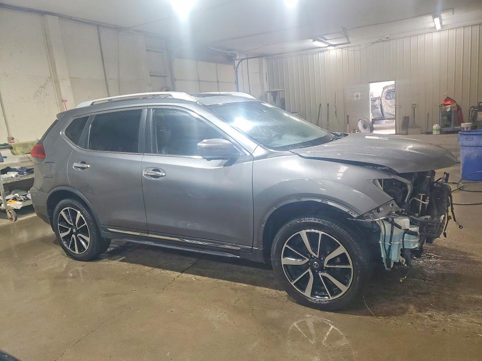 2018 Nissan Rogue VIN JN8AT2MV3JW324527 COPART salvage auction — FRONT END, Tn - Salvage Certificate, sold $2,800 on 2026-07-30 (photo 4)