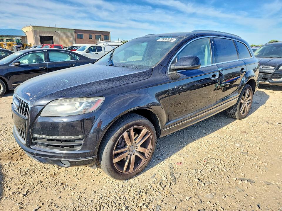 2011 Audi Q7 VIN WA1LMAFE3BD003622 COPART salvage auction — SIDE, Ks - Cert Of Title-Salvage, sold $575 on 2026-07-23 (photo 1)
