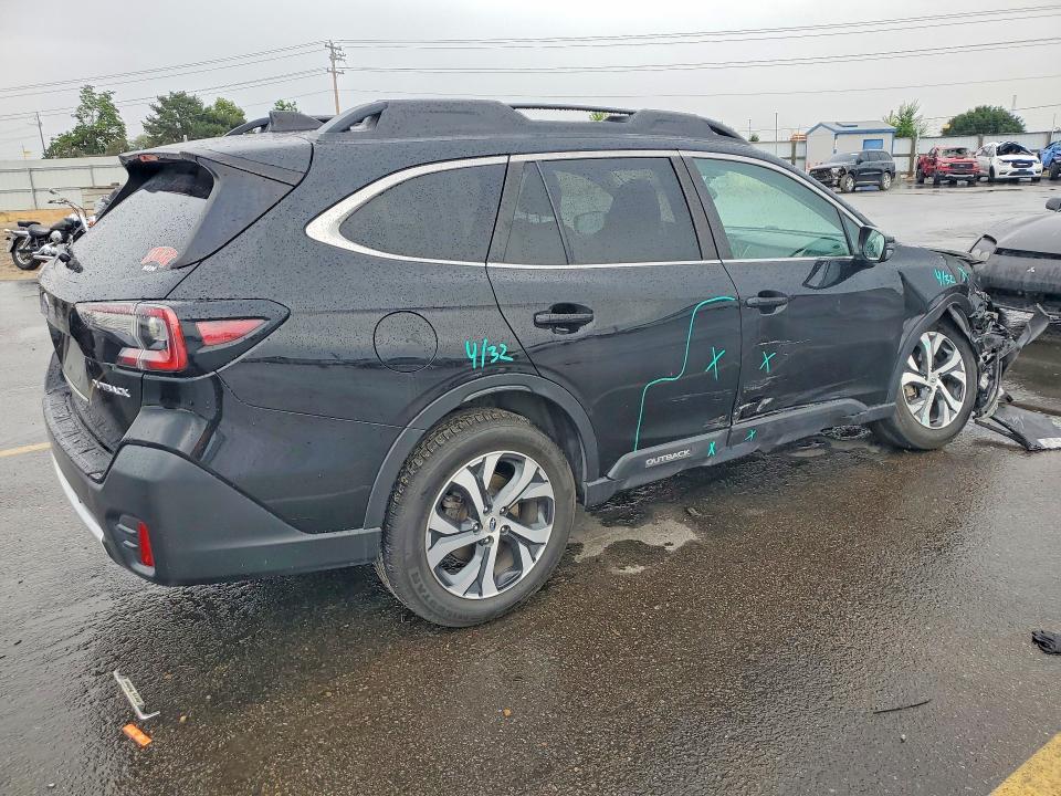 2022 Subaru Outback VIN 4S4BTANCXN3208297 COPART salvage auction — FRONT END, Id - Salvage Certificate Of Title, sold $7,800 on 2026-07-30 (photo 3)